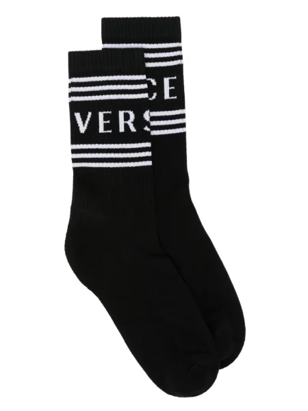 Șosete Versace din jacard negru