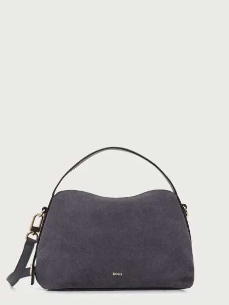 BOSS geantă crossbody pentru femei Caylie Crossbody S gri