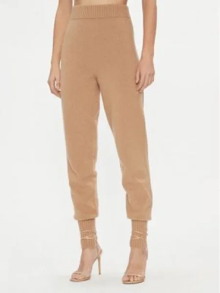 TWINSET Pantaloni tricotați maro