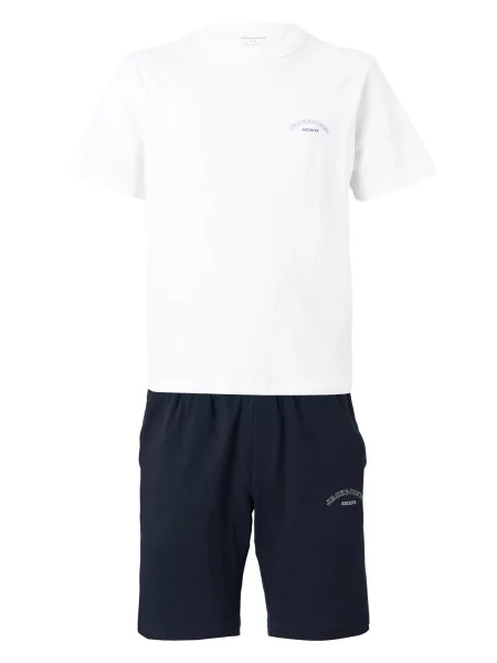 JACK & JONES Trening JJCOLLEGE albastru închis alb