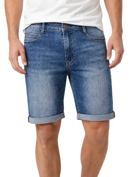Pantaloni scurți din denim Viman albastru