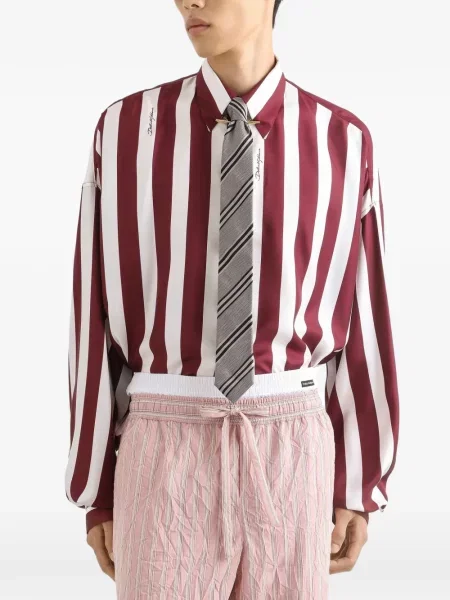 Cravată Dolce & Gabbana din jacard gri
