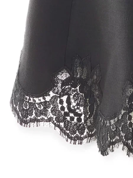 Rochie mini Valentino Garavani din dantelă negru