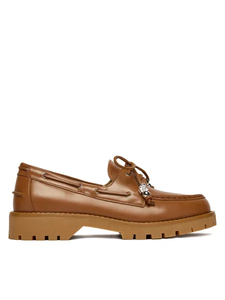 Pantofi loafer Michael Michael Kors maro