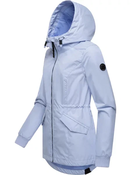 Ragwear Prechodná bunda Dowey A kráľovská modrá čierna