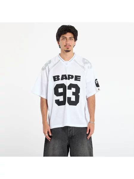 Футболка A Bathing Ape из джерси белая