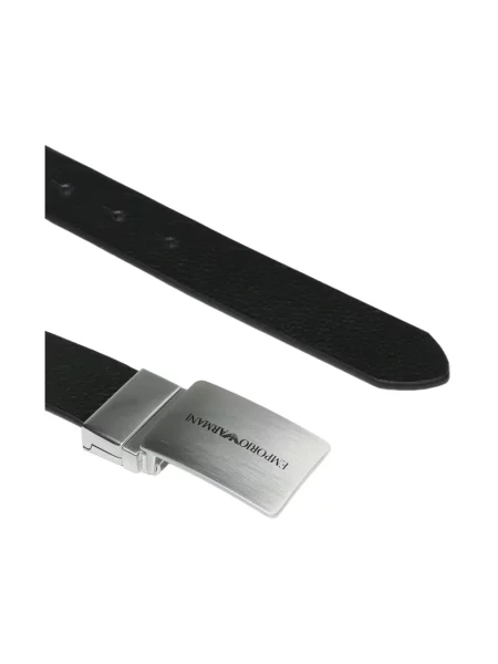 Pasek Emporio Armani czarny