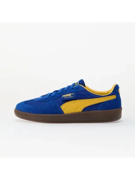 Sneakers Puma Palermo Vintage Update Vivid Blue-Sunny Yellow EUR 41 albastru
