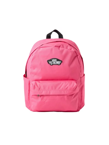 VANS Hátizsák Old Skool Grom rózsaszín / fekete fehér