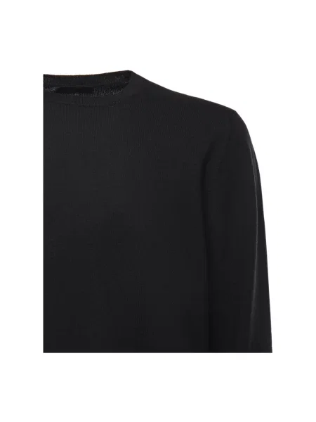 Sweter Fay wełniany czarny