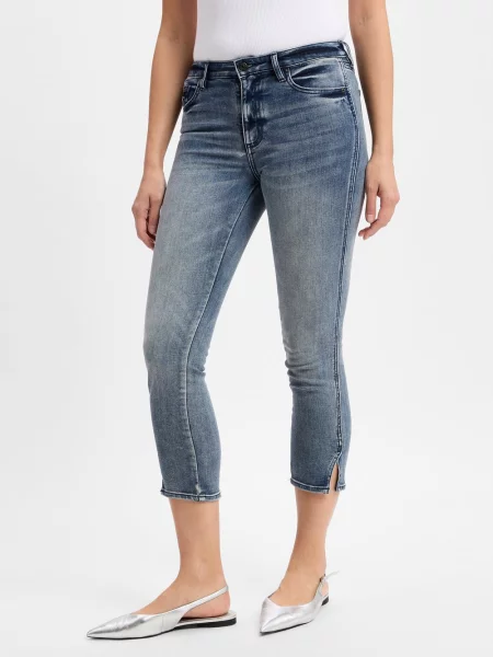 Armani Exchange Dżinsy skinny Kobiety jednolity 27 niebieski