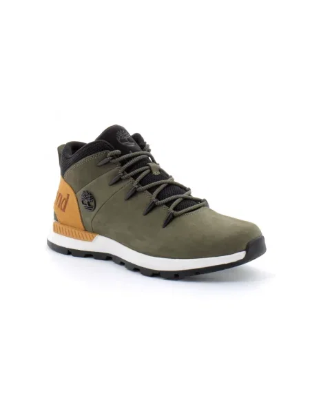 Timberland Buty Mężczyzna 41 EU Skóra Ekologiczne buty trekkingowe zielony