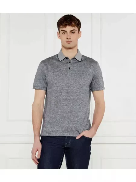 BOSS BLACK Polo H-Press 28 | cu adaos de in negru