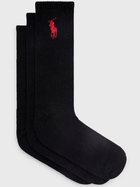 Nogavice Polo Ralph Lauren črna