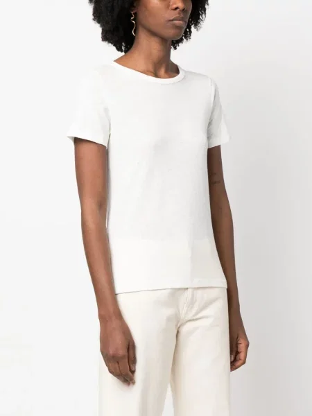 Tricou Each X Other cu decolteu rotund alb