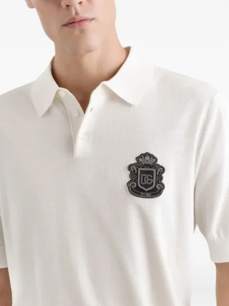 Polo Dolce & Gabbana alb