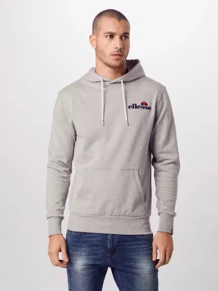 ELLESSE Megztinis be užsegimo Primero margai / raudona / juoda pilka