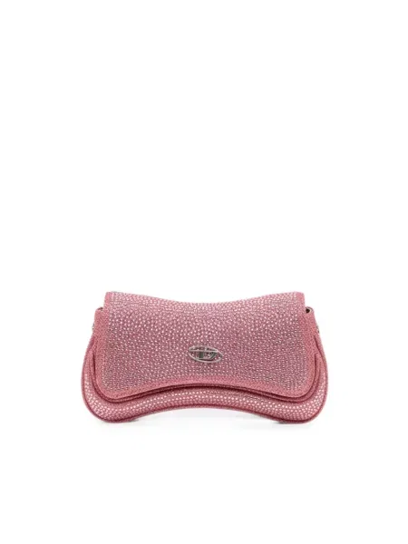 Torebka crossbody Diesel różowa