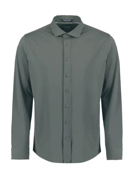 No Excess Košile Sedoc tmavě šedá