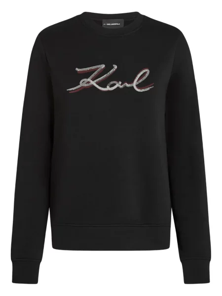 Hanorac Karl Lagerfeld cu paiete negru