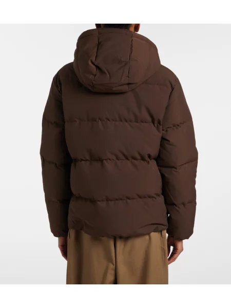 Prešito puhovka Polo Ralph Lauren rjava