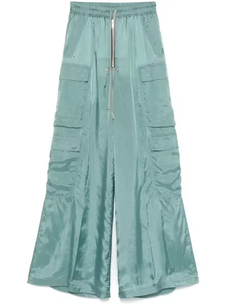 Spodnie Rick Owens zielone