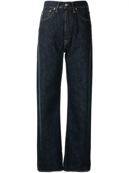 Blugi drepți Ralph Lauren Rrl albastru