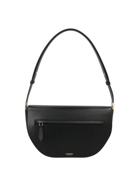 Torebka Burberry skórzana czarna