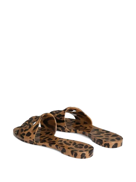 Papuci Dolce & Gabbana cu imagine maro