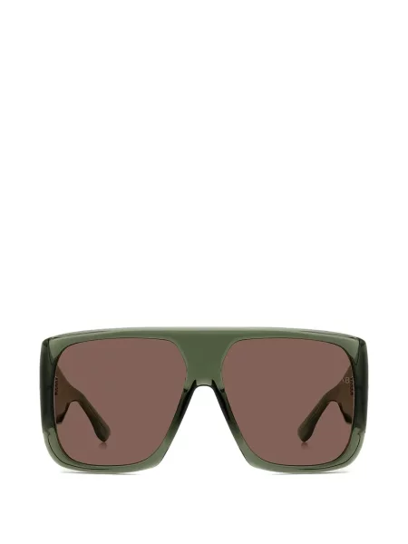 Ochelari de soare Victoria Beckham Eyewear cu imprimeu geometric verde
