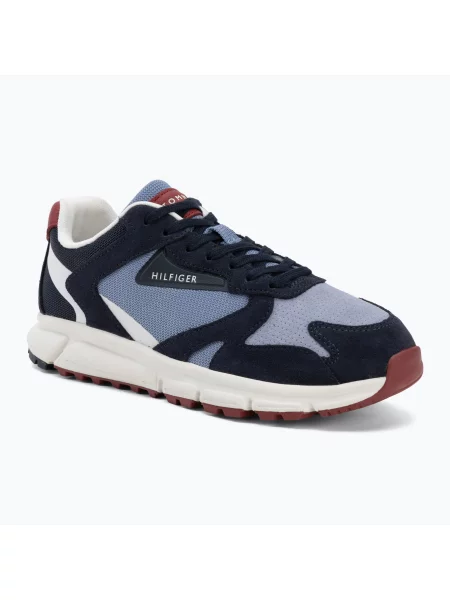 Încălțăminte pentru bărbați Tommy Hilfiger Outdoor Runner Mix desert sky/brisk blue albastru