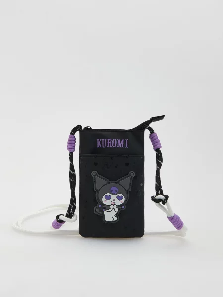 Reserved Saszetka Kuromi czarny