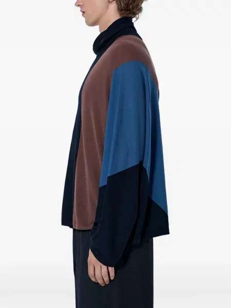 Pulover Kiko Kostadinov asimetric negru
