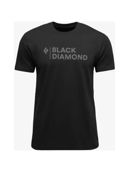 Koszulka Black Diamond Mini Stacked S czarny