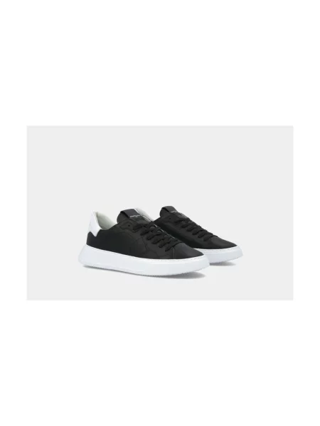Sneakersy Philippe Model z autografem do tenisa czarne