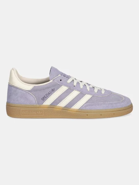 Δερμάτινα αθλητικά παπούτσια adidas Originals Handball Spezial W μοβ μωβ