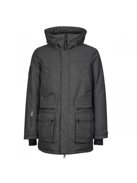 OdjeД‡a Superdry PARKA CITY TWEED siva
