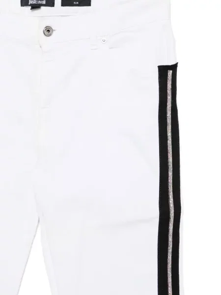 Blugi Just Cavalli alb