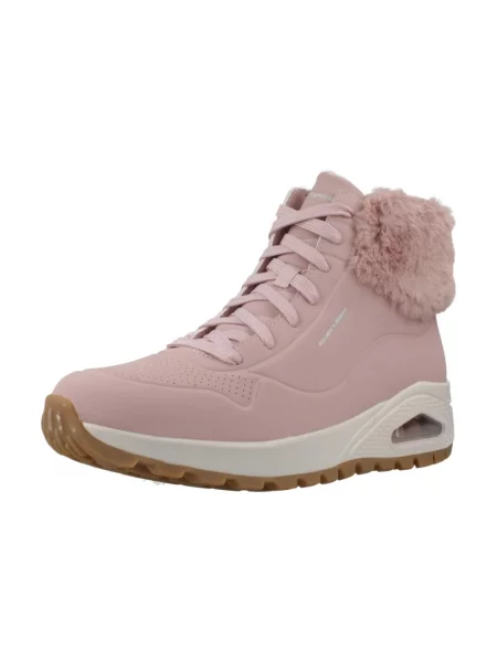 Botki Skechers różowe