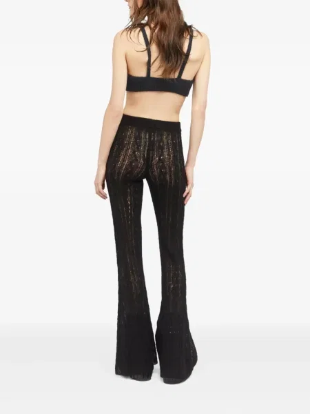 Top Alanui de lână negru