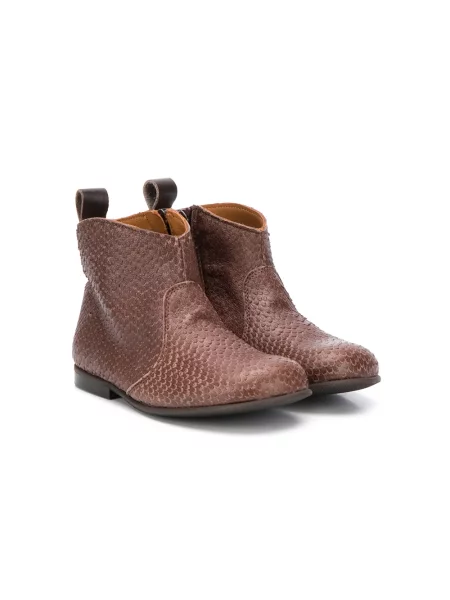 Buty do kostki dziecięce Pèpè brązowe