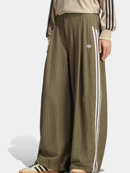 Adidas Originals spodnie Checks zielone