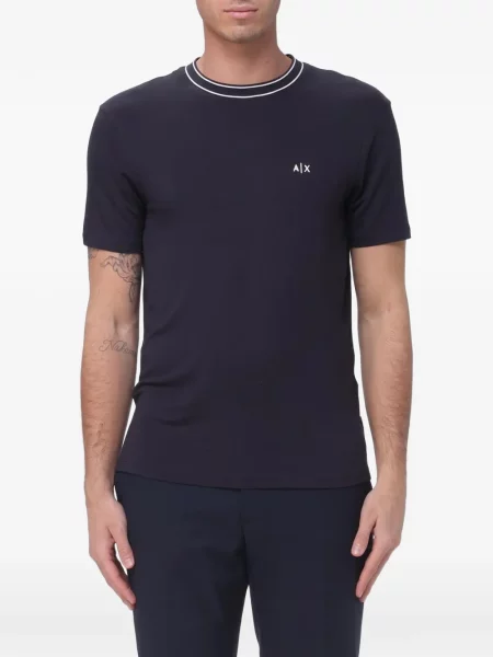 Μπλούζα Armani Exchange με σχέδιο μπλε