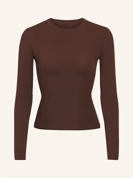 Skims Pohodlné Domácí Tričko Fits Everybody cocoa