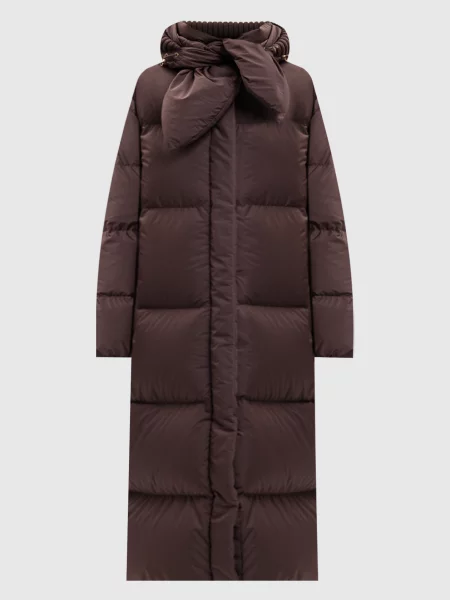 Пуховик Moncler коричневий