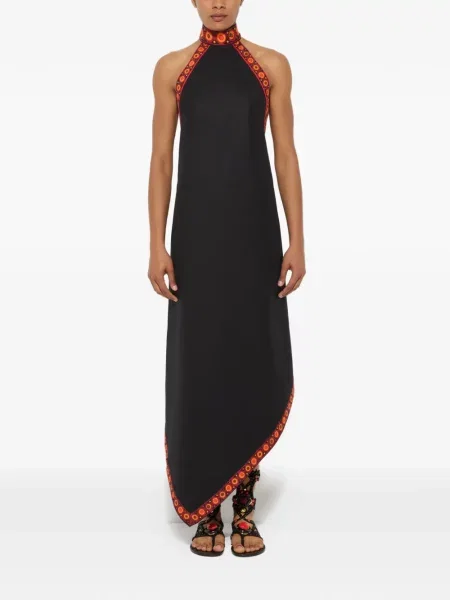 Rochie Pucci cu gât halter negru