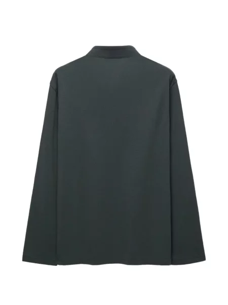 Lung tricou polo Shanghai Tang verde