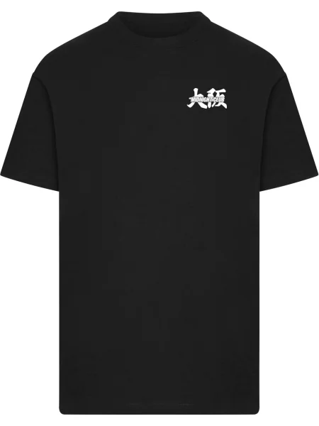 Mister Tee Tricou Midnight Racing Club negru alb