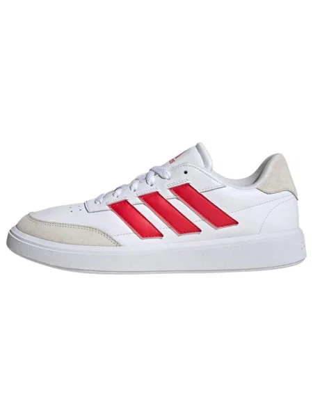 ADIDAS SPORTSWEAR Tenisky Courtblock béžová / červená bílá