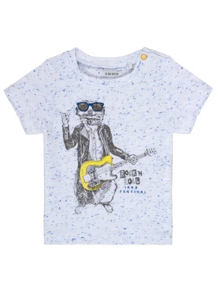 Tricou copii Ikks alb